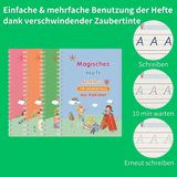 SCHREIBHELD - Magische Übungshefte fördern Wort und Schrift Deines Kindes