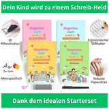 SCHREIBHELD - Magische Übungshefte fördern Wort und Schrift Deines Kindes