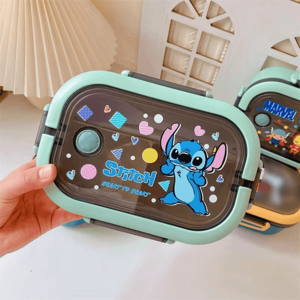 STITCH - Farbenfrohe Kinder Brotdose für kleine Entdecker
