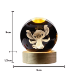 STITCH - Magische LED Kugel Dein leuchtender Lieblingsbegleiter!
